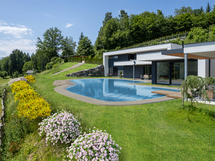 Luxus-Wohnhaus in traumhafter Ruhe-/ & Aussichtslage im Rosental