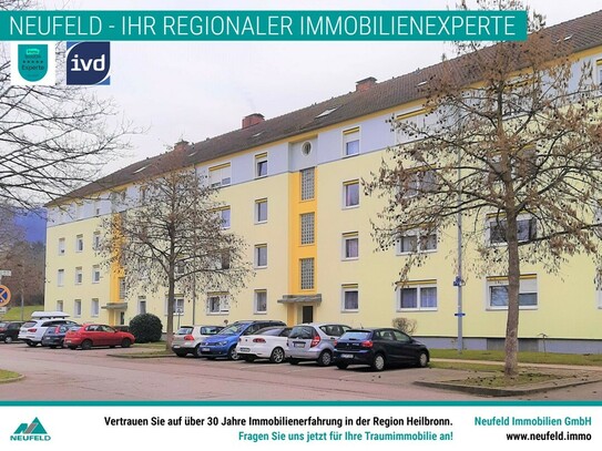 Großzügige 3-Zimmer Wohnung in der Nähe des Stadtzentrums zu vermieten!