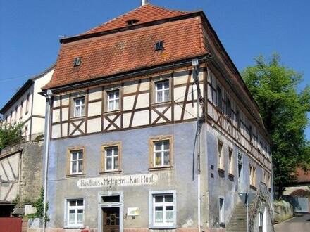 DENKMALSCHUTZ - STEUERN SPAREN FÖRDERUNGEN ERHALTEN historisches ehem. Gasthaus in Eußenheim-Aschfeld