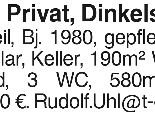 1-2 FH: Privat, Dinkelsbühl