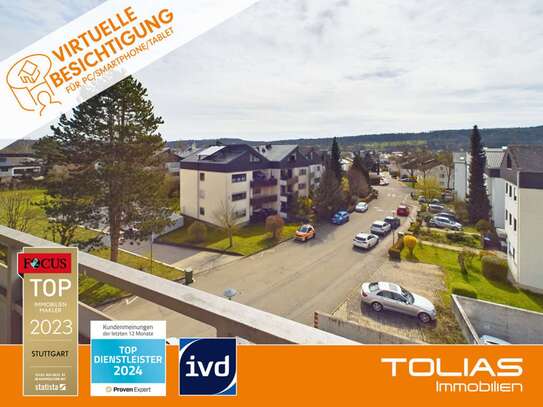 Top Schnitt + top Preis - mit Tiefgarage, Aufzug und Weitblick