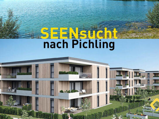 SEENsucht nach Pichling | Top F05 3-Zimmerwohnung mit Balkon und Tiefgarage