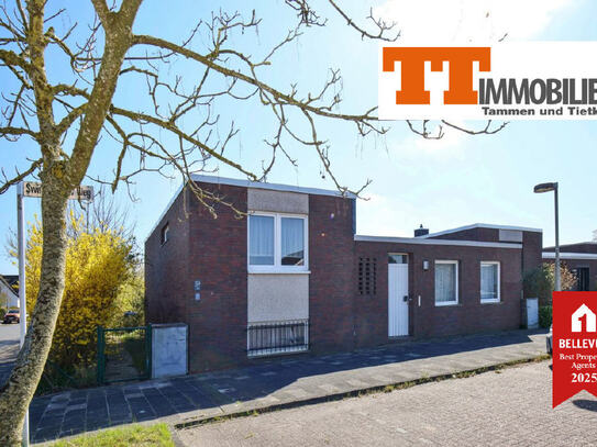 TT bietet an: Architektonisch reizvolles Reihenendhaus mit Split-Level-Charme in Wilhelmshaven-Coldewei!