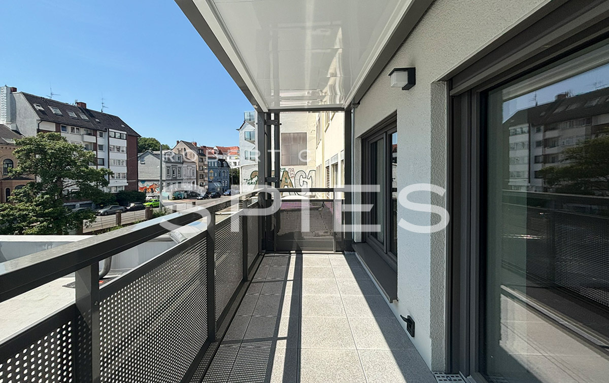 Stilvolle, gut geschnittene 3-Zimmer-Wohnung mit Balkon im Erstbezug - Photo 3
