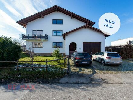 Zweiparteienhaus in Lauteracher Toplage mit fast 1.000m² Grundstück