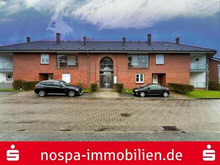 Kapitalanlage in der Kreisstadt Husum: Vermietete 2-Zimmer EG Eigentumswohnung mit PKW-Stellplatz