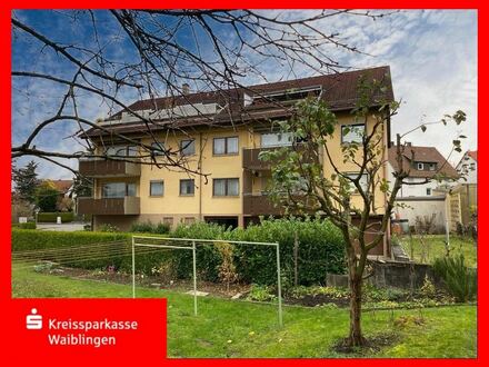 Schorndorf-Süd - gepflegte 3-Zimmer-Wohnung im Dachgeschoss eines 8-Familienhauses