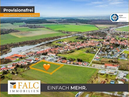 ***Wohnen und Gewerbe, 10.000 m² direkt am Mittellandkanal. Auch teilbar!***