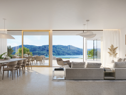 *JETZT VORMERKEN* Wörthersee - Nordufer: Exklusives Villenprojekt in erhöhter Seeblick-Lage