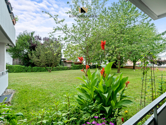 Renovierte Drei- Zimmerwohnung mit Terrasse, Gartennutzung und Stellplatz