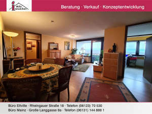 Gepflegte 3 ZKB-Wohnung mit Aufzug und Balkon in ruhiger Lage von Mainz-Gonsenheim