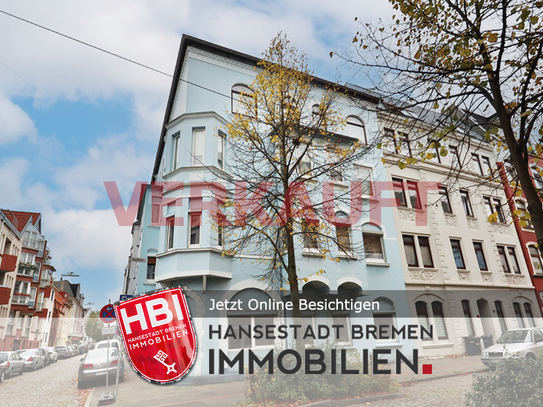 Bremerhaven-Lehe / Geräumige Erdgeschosswohnung im gepflegten Altbau