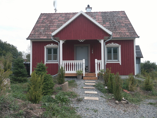 Schwedisches Sommerhaus Neubau am Fuße der Hochrhön Unterfranken