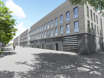 Neubau in Gablingen: Gewerbe-, Lager-, Werkstatt- u. Büroflächen mit 351 m²