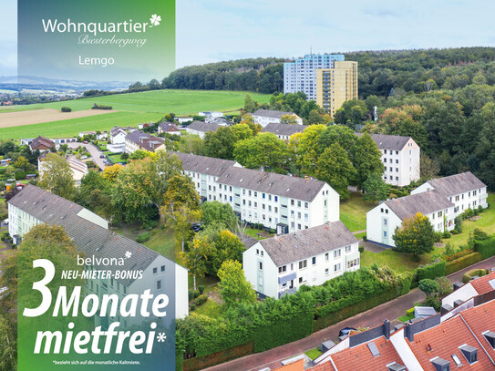 Wohnquartier Biesterbergweg: 4 Zimmer Ahorn-Luxuswohnung von belvona saniert! 3 Monate mietfrei!!