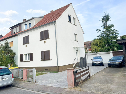 Mehrfamilienhaus mit 3-Wohneinheiten und schönem Garten in der Mannheimer-Gartenstadt