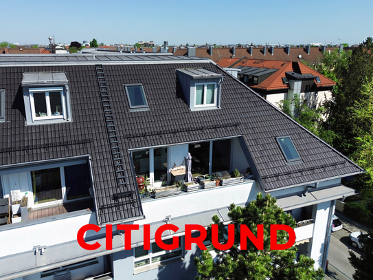 Nahe Luitpoldpark - Elegante 4,5‑Zimmer‑Maisonette mit einladender Süd-Dachterrasse