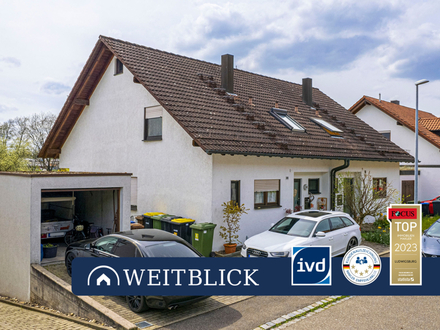 WEITBLICK: Vermietete Doppelhaushälfte in bester Lage!