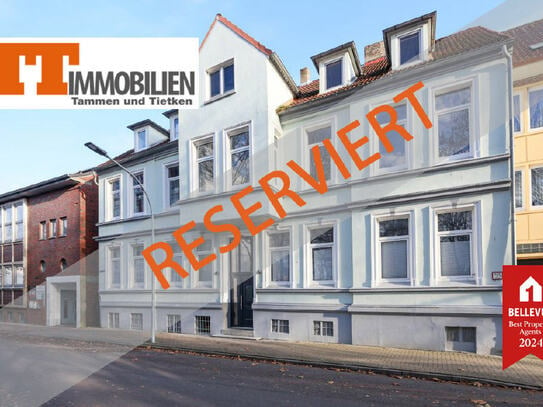 TT bietet an: Neu renovierte 4-Zimmer-Wohnung im 1. OG mit Balkon im Stadtteil Heppens in Wilhelmshaven!