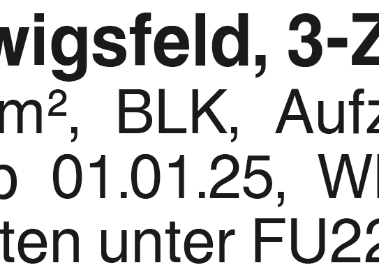 3-Zi-Whg. Ludwigsfeld