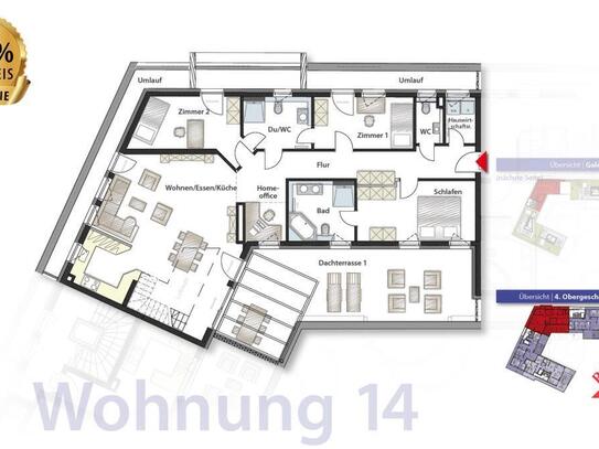 Im Innenausbau: Ihr Penthouse-Traum wird wahr!