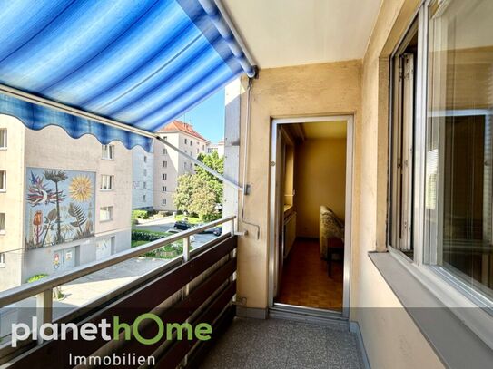 Perfekter Grundriss 3-Zimmer plus Balkon Nähe Klinik Favoriten