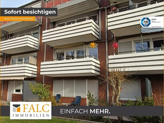 Modernisierte 2-Zimmer im gepflegten 8-Familienhaus mit Balkon