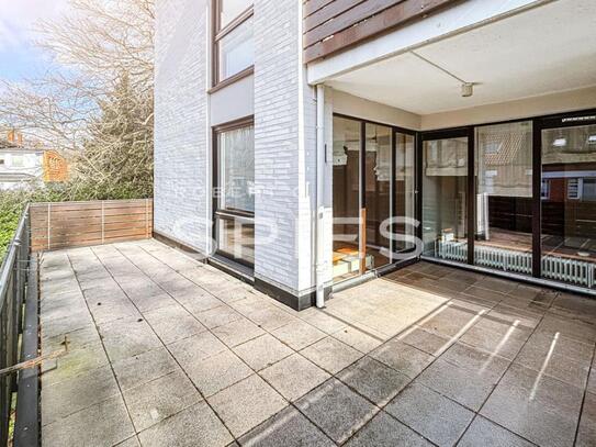 Großzügige 3-Zimmerwohnung mit Dachterrasse und Garage in St. Magnus