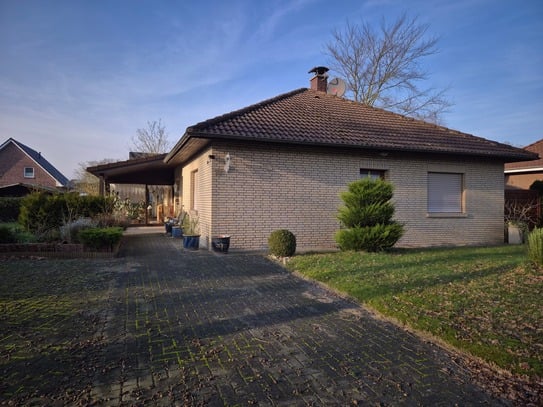 Bungalow m. Doppelcarport in Barßel - OT E´fehn nahe dem Elisabethfehnkanal