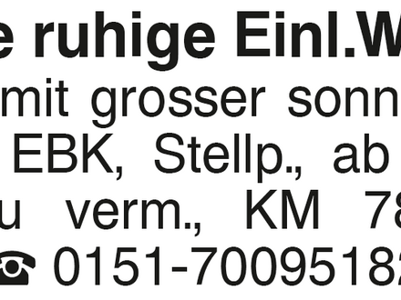 Einlieger Wohnung