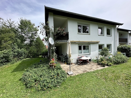 Ideal fürs Kapital! Vermietete 3,5 Zimmer-Wohnung in Brannenburg mit großzügigem Gartenanteil und Blick ins Grüne