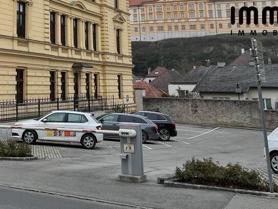 Parkplätze im Zentrum von Melk