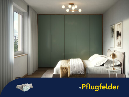 Traumhafte Dachgeschosswohnung mit großer Terrasse. En-suite-Bad & Abstellraum in der Wohnung