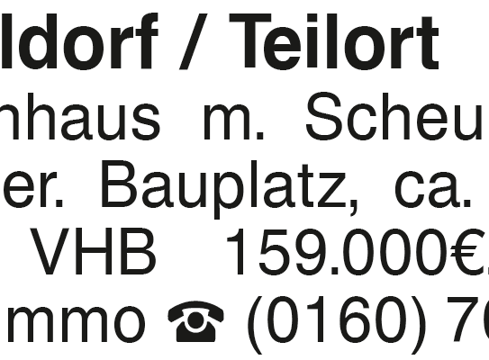 Schnelldorf /Teilort