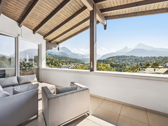 Dem Himmel so nah! Dachterrassentraum mit Panoramablick auf den Watzmann