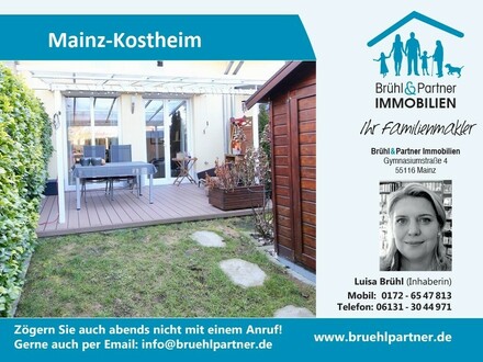 Die eigenen vier Wände mit Garten und Stellplatz - Südterrasse und Fernwärme