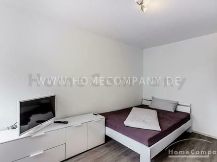 Möbliertes 1-Zimmer-Apartment mit Balkon im Münchner-Westend