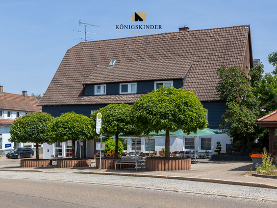 Freudenstadt-Wittlensweiler: Restaurant/Café/Backwarenvertrieb und 5 Wohnungen in Top-Lage mit modernem Ambiente!