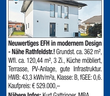 3-Zimmer Haus in Linz (4020) 120m²