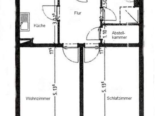 helle 2-Raumwohnung am Schlossteich Chemnitz mieten