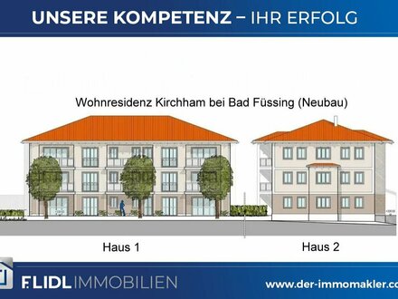 Neubau - Exklusive 3 Zimmer Luxus Eigentumswohnung in 9 Fam. Haus / 1.OG mit Balkon