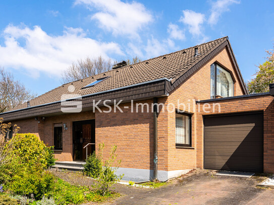 Einziehen und wohlfühlen. Einfamilienhaus mit Garage in Bergheim.