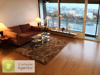 Modern möbliertes Apartment mit toller Aussicht,
Düsseldorf-Pempelfort, Kaiserstr.