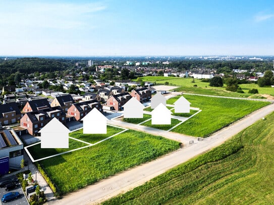 Baureifes Baugrundstück für ein freistehendes Haus ohne Bau- oder Architektenbindung!