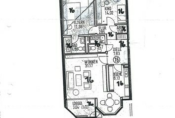 Sehr schöne helle 3 Zimmer EG-Wohnung mit Garten