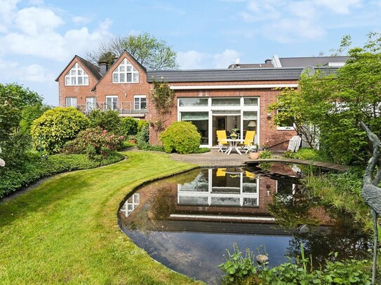 Bungalow als naturgebundene Ruheoase und einzigartigem Atrium in direkter Nähe von Kaiserswerth