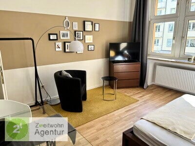 Schönes möbliertes Apartment mit WLAN,
Düsseldorf-Derendorf, Roßstr.