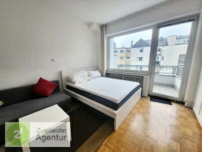 Möbliertes Apartment mit Balkon,
Düsseldorf-Stadtmitte, Bismarckstr.