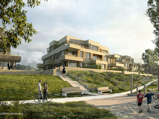 Erholung pur: Großzügige Penthaus-Wohnung mit Blick ins Grüne