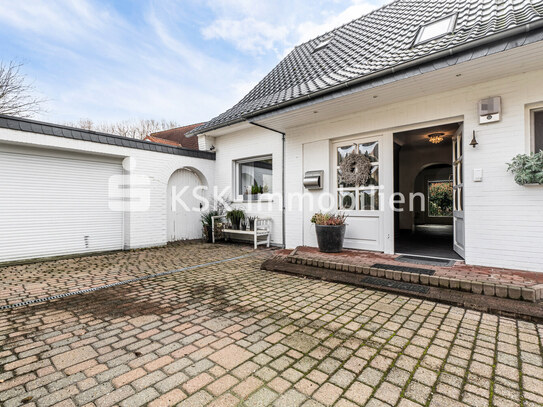 Tolles Einfamilienhaus mit Gartenoase im Herzen von Bergheim.